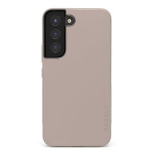 Samsung Galaxy s22+ Casely Taupe On Nude phone case